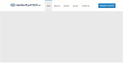 Desktop Screenshot of hansaplastics.com